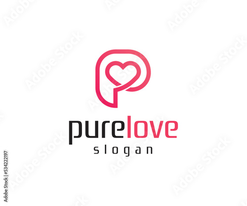 P Love Logo