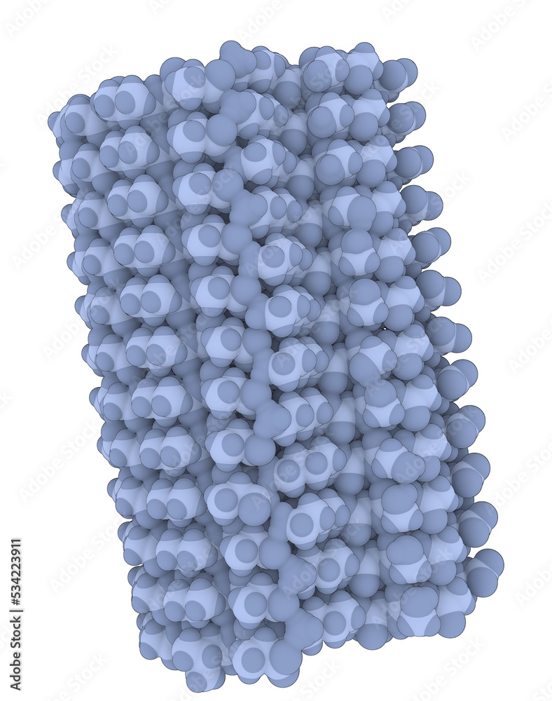 3D structure of the Alzheimer's disease amyloid beta fibril aggregate ...