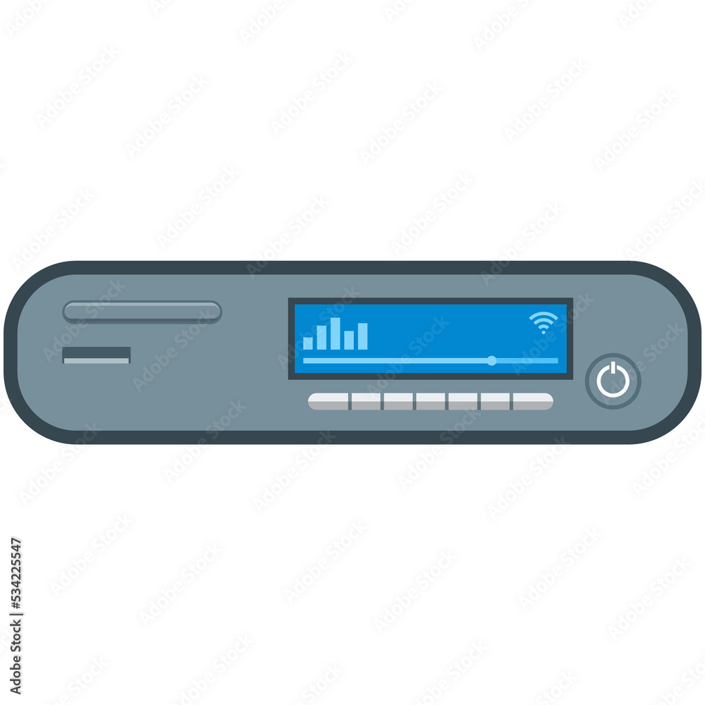 Smart music player vector remote wireless controlled IOT Smart music player vector remote wireless controlled IOT