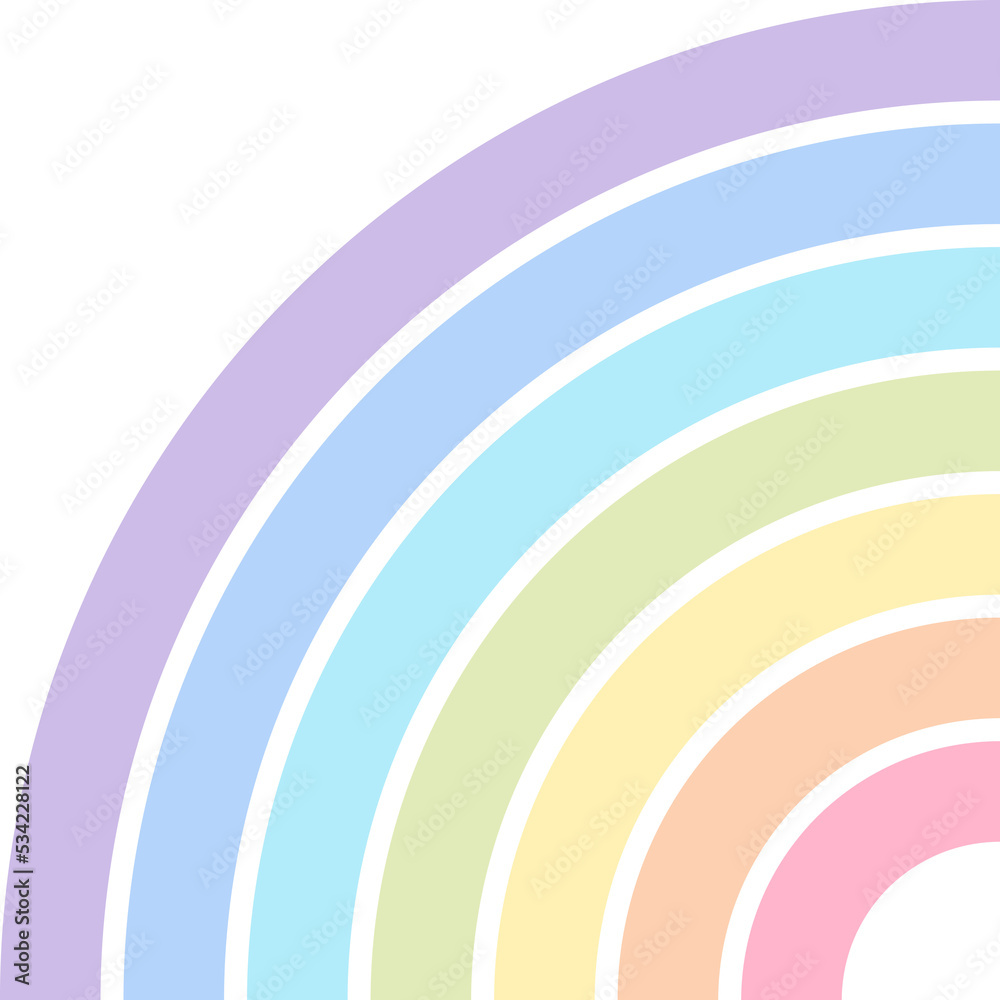 Pastel Rainbow for Decoration Pastel Rainbow for Decoration