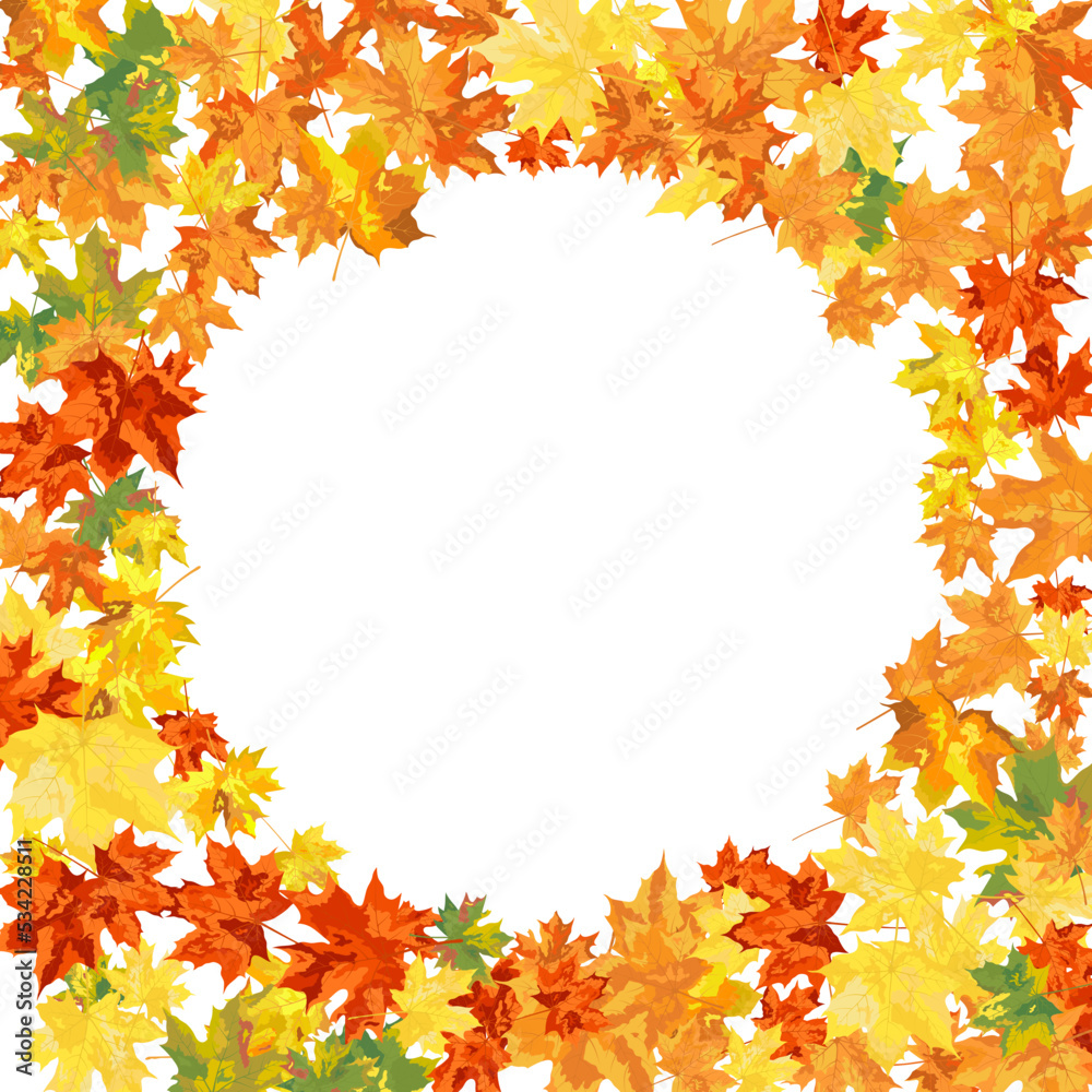 Autumn Maple Frame Autumn Maple Frame