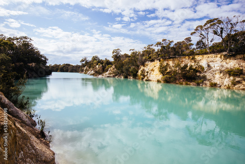 Little Blue Lake in Tasmania Australia © FiledIMAGE