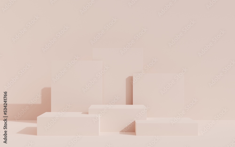 Minimal cylinder podium pedestal product display and presentation with pastel background 3d rendering Minimal cylinder podium pedestal product display and presentation with pastel background 3d rendering