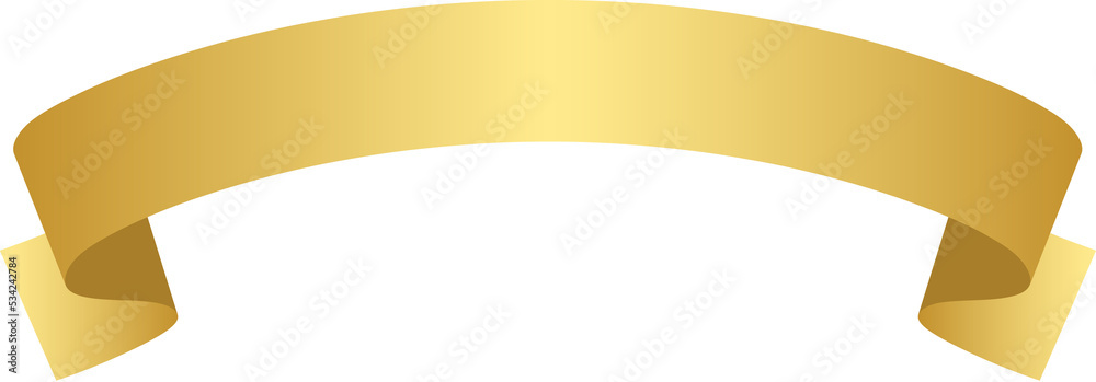 Gold Ribbon Banner Gold Ribbon Banner