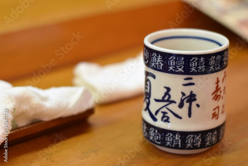 お寿司屋のお茶、あがり