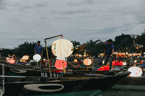 Rainy day at Old Town Hoi An, Vietnam