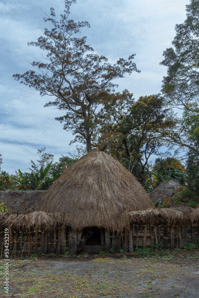 The Honai house is one of the typical Papuan houses, in the Baliem valley, Jayawijaya Regency, Papua. The Honai house is one of the typical Papuan houses, in the Baliem valley, Jayawijaya Regency, Papua.