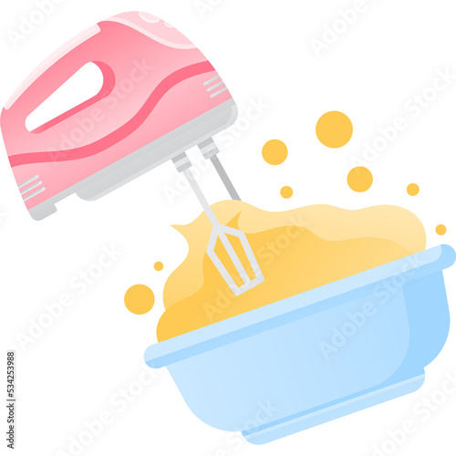 Recipe icon cooking dough for pizza or cake vector