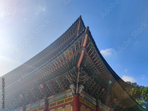 Toiture temple