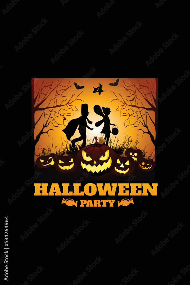 Halloween t shirt design