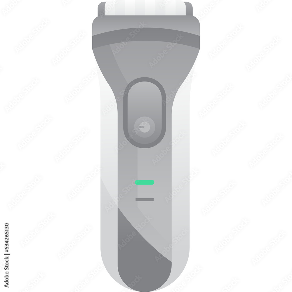 Electric shaver vector icon barber razor isolated Electric shaver vector icon barber razor isolated