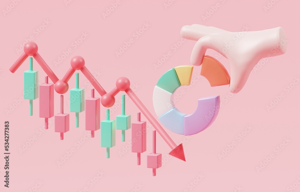 Hand Rearranging Pie Chart To Suit Changing Of Stock Graph Rebalancing hand-rearranging-pie-chart-to-suit-changing-of-stock-graph-rebalancing
