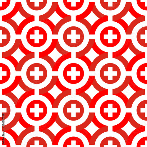switzerland pattern design. abstract background. vector illustration