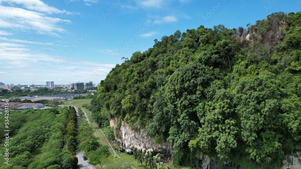 Ipoh, Malaysia - September 24, 2022: The Landmark Buildings and Tourist Attractions of Ipoh