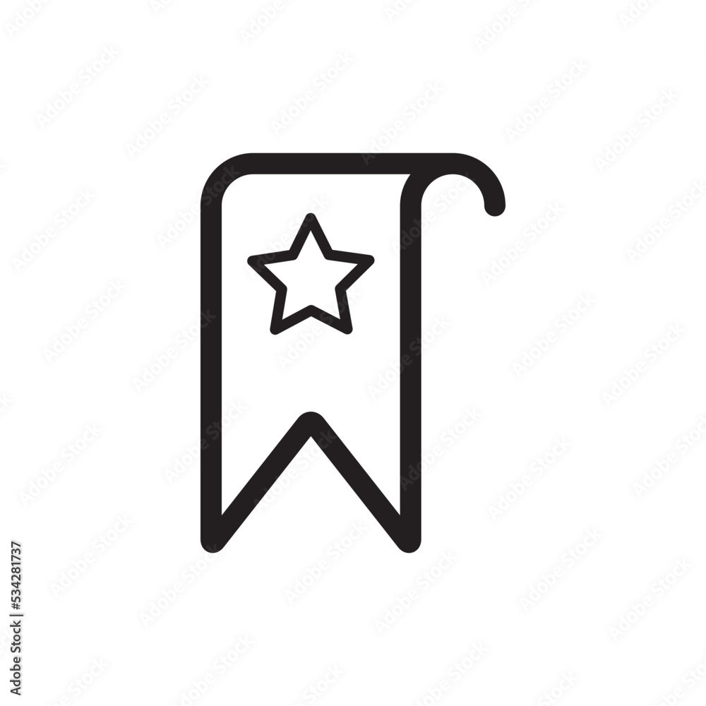 Book Mark Icon Vector Design Trendy Book Mark Icon Vector Design Trendy
