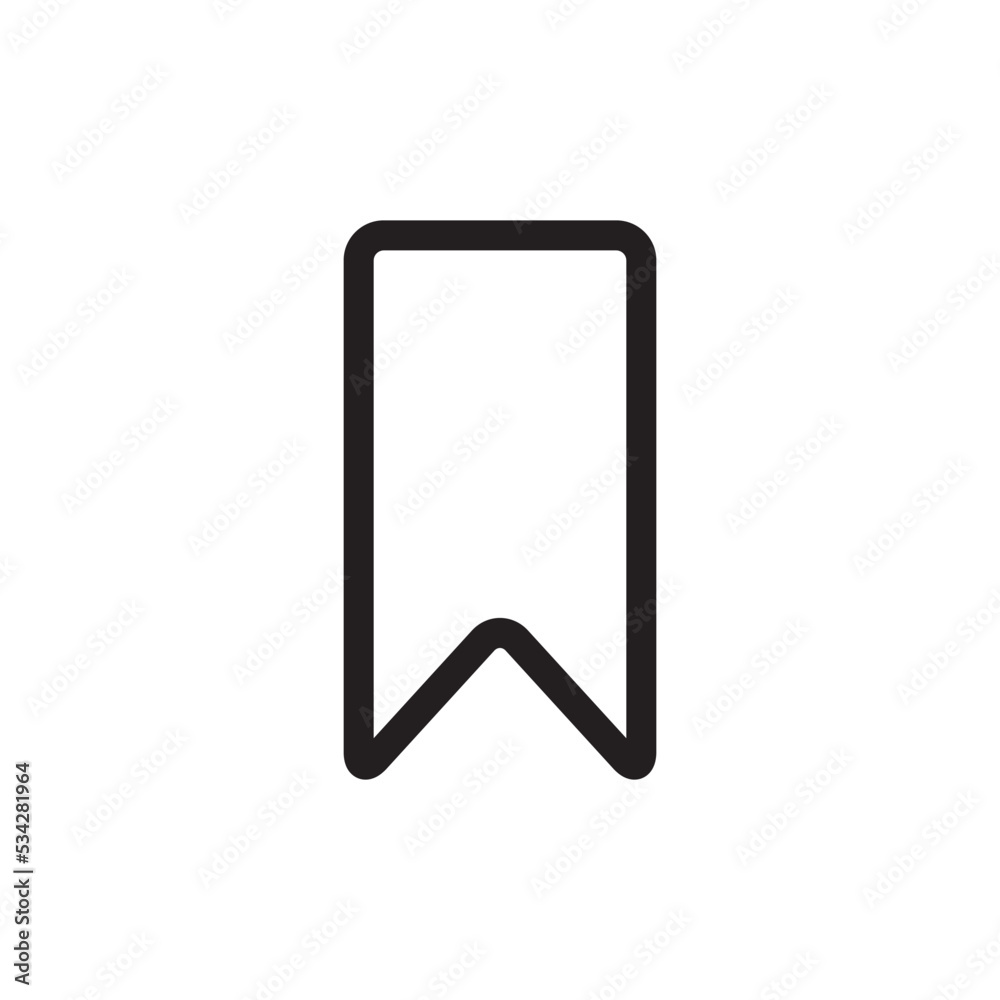 Book Mark Icon Vector Design Trendy Book Mark Icon Vector Design Trendy