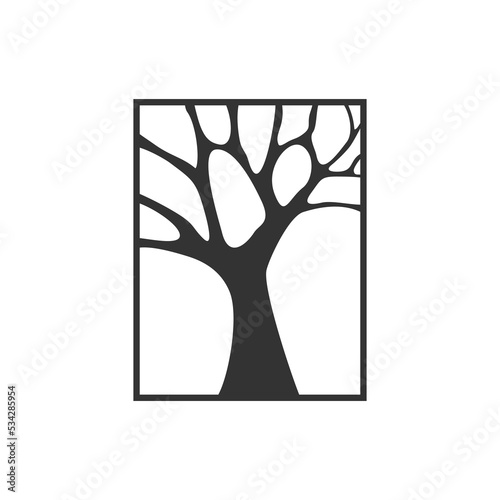 dry tree badge logo 