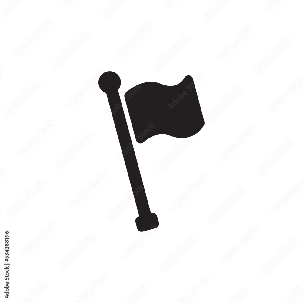 Flag Icon Vector Illustration Style Design Flag Icon Vector Illustration Style Design