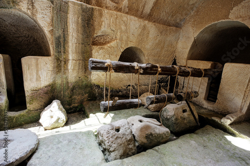 The caves of Beit Guvrin in Israel