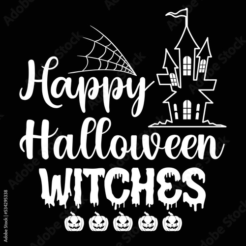 Obraz na płótnie Happy Halloween witches