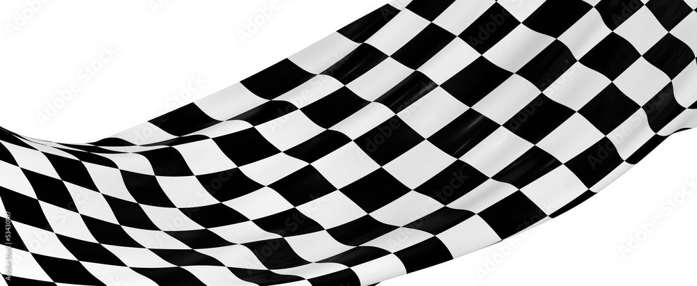 Obraz premium checkered flag, end race background
