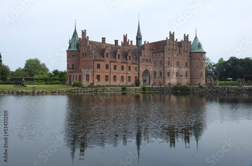 Egeskov Palace is a Renaissan style palace located in the south of the island of Funen - Denmark © Eduardo