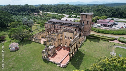 Ipoh, Malaysia - September 24, 2022: The Ruins of Kellie’s Castle photo