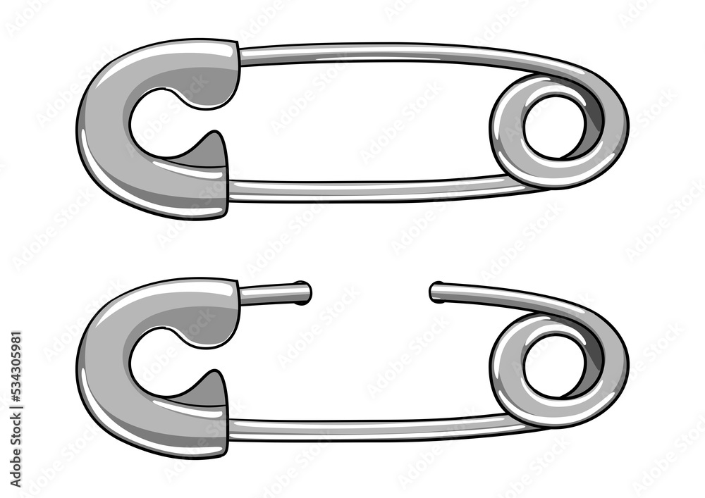 Photo &amp; Art Print Safety pin PNG illustration with transparent background, Oleksandr Pokusai