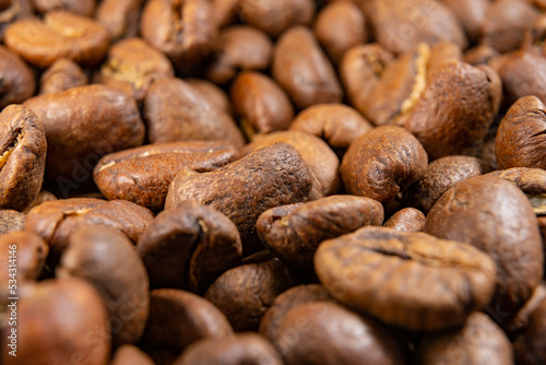 texture of roasted coffee beans, aromatic and energy drink.