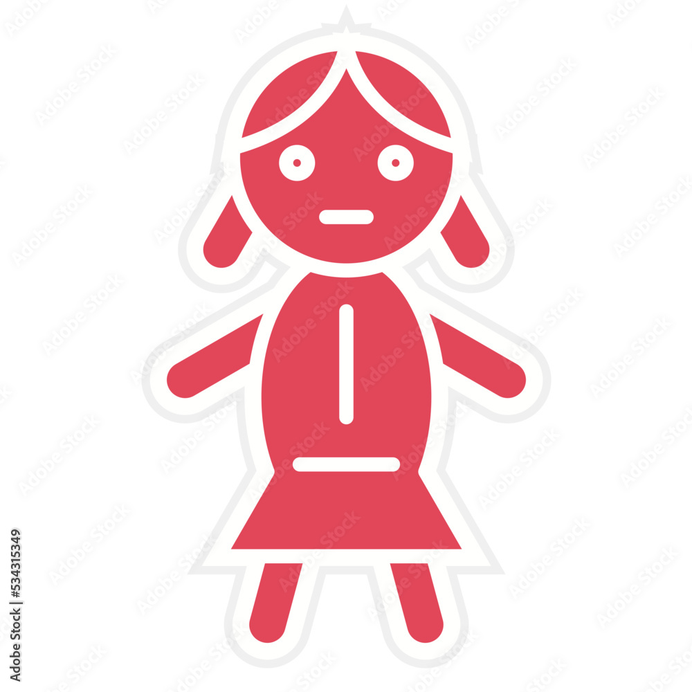 Doll Icon Style Doll Icon Style