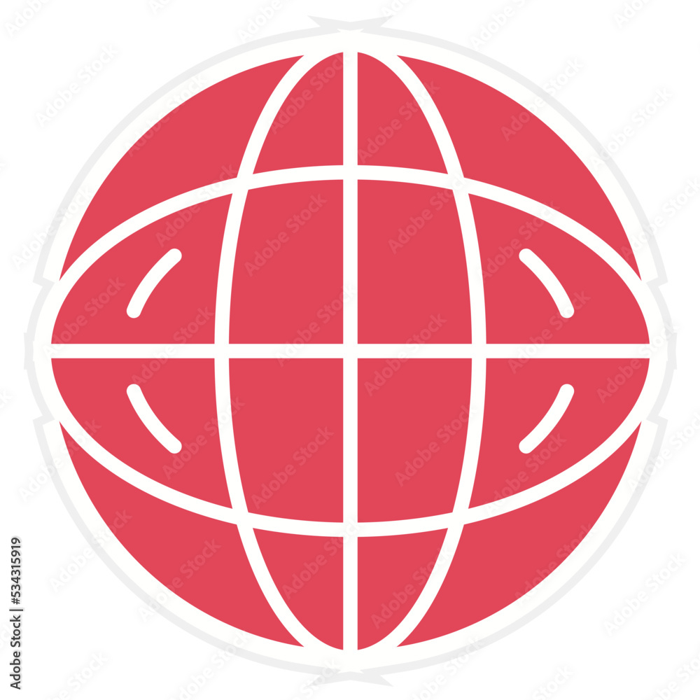 Globe Icon Style Globe Icon Style