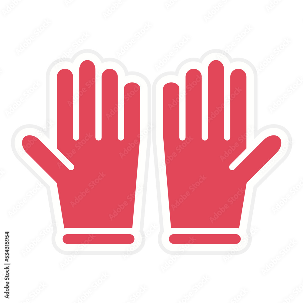 Gloves Icon Style Gloves Icon Style