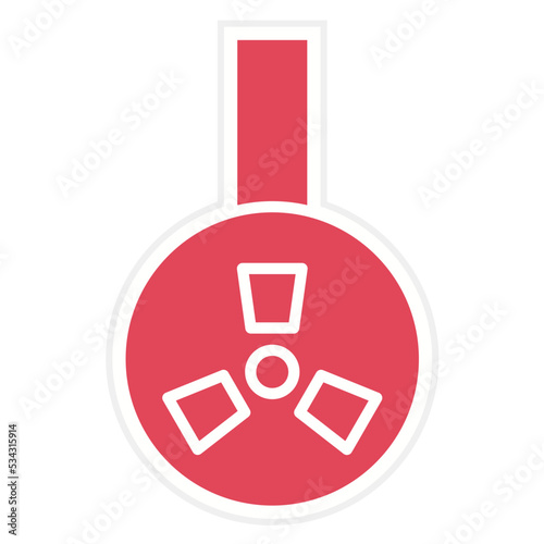 Toxic Chemical Icon Style