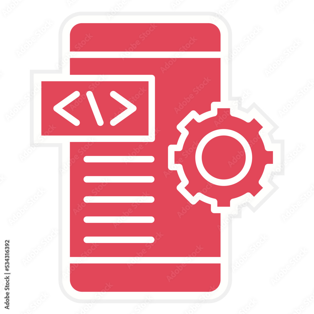 App Development Icon Style App Development Icon Style