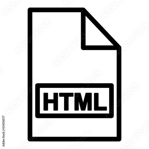 html file