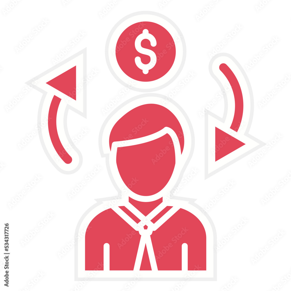 Entrepreneurship Icon Style Entrepreneurship Icon Style