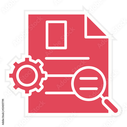 Backer Report Icon Style