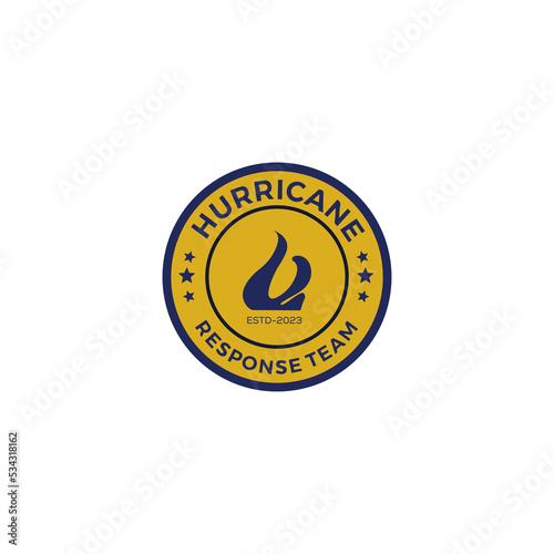 Modern response team logo design