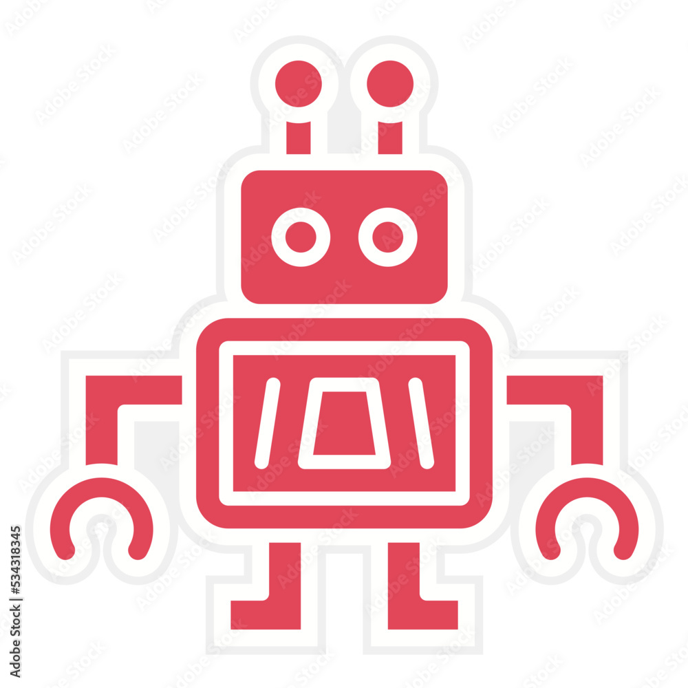 Nano Robot Icon Style Nano Robot Icon Style