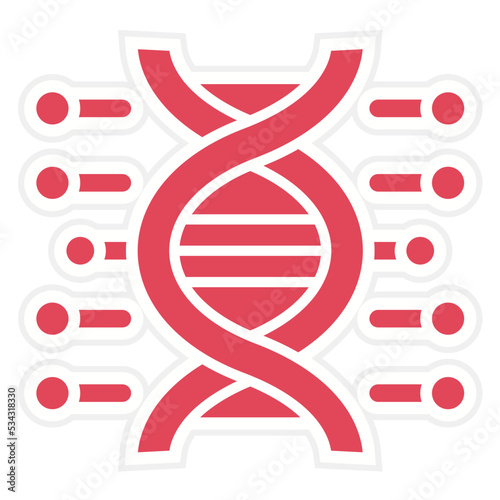 Genetic Engineering Icon Style