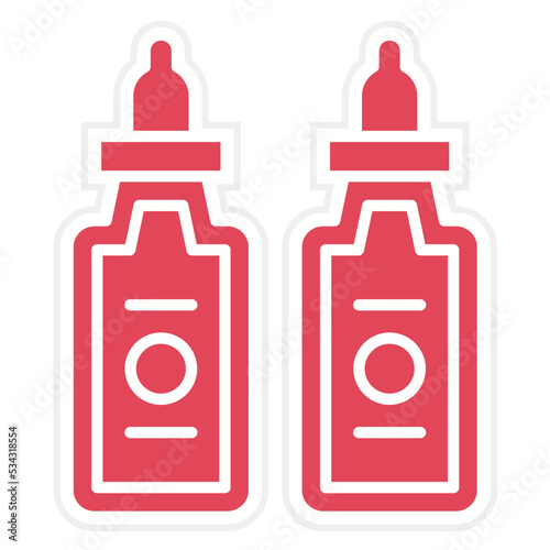Bottles Icon Style