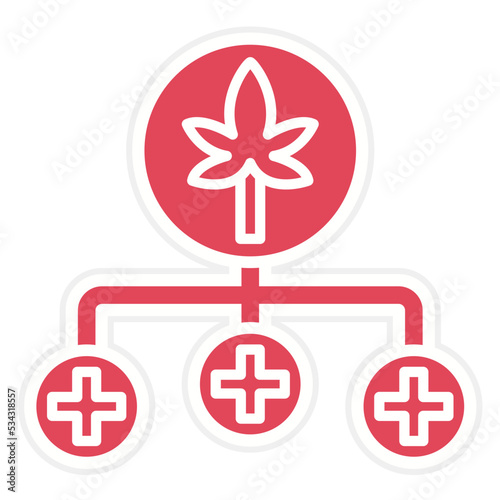 Cbd Benefits Icon Style