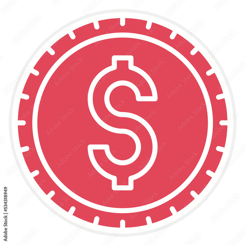 Dollar Icon Style Dollar Icon Style