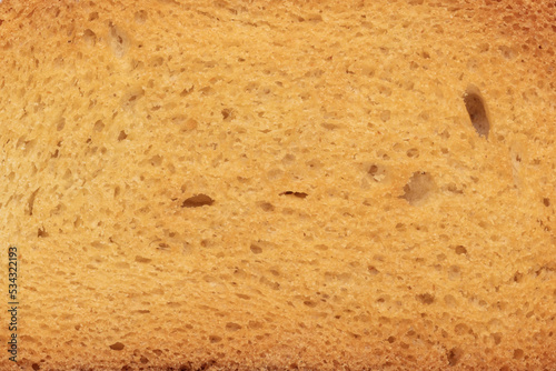 Close up shot of bread background.