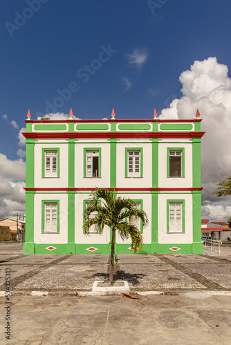 historic building in the city of Canavieiras, State of Bahia, Brazil photo