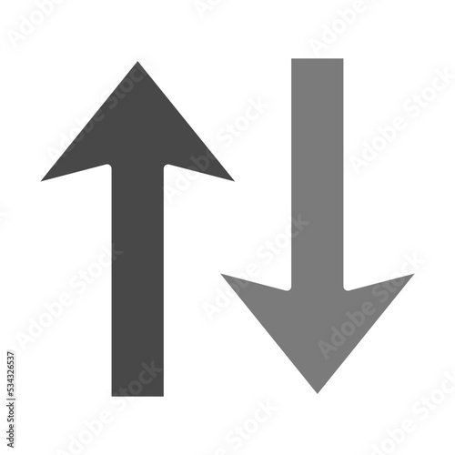 Up Down Greyscale Glyph Icon Free Download Up Down Greyscale Glyph Icon - GFXLoad