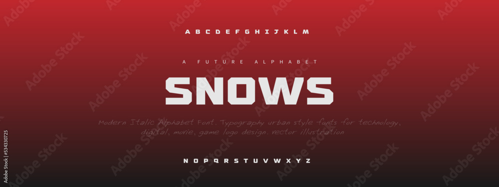 SNOWS Elegant alphabet letters font and number. Classic Lettering Minimal Fashion Designs. Typography modern serif fonts decorative vintage design concept. vector illustration 