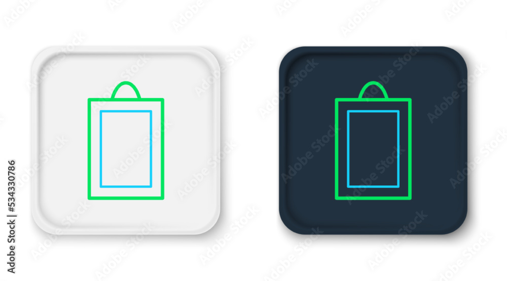 Line Picture icon isolated on white background. Colorful outline concept. Vector Line Picture icon isolated on white background. Colorful outline concept. Vector