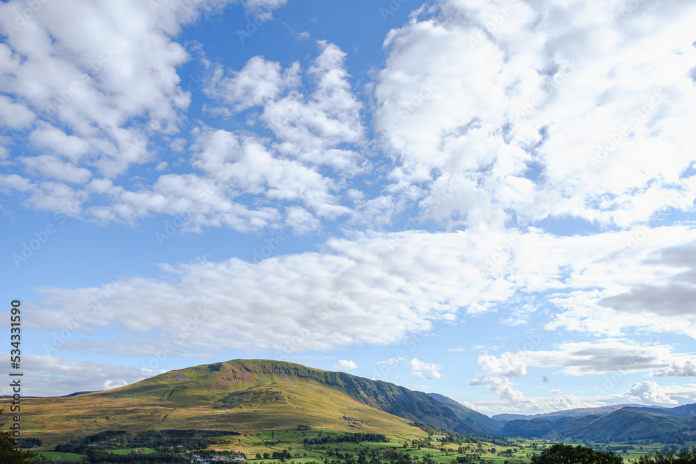 Mountains in Cumbria, England, United Kingdom Mountains in Cumbria, England, United Kingdom