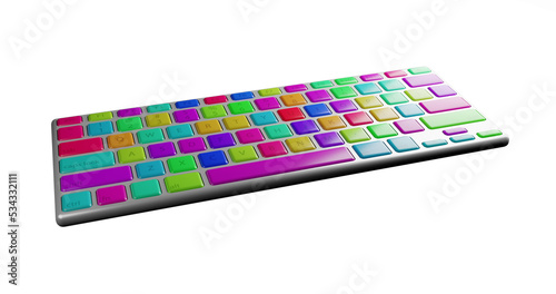 keyboard with background